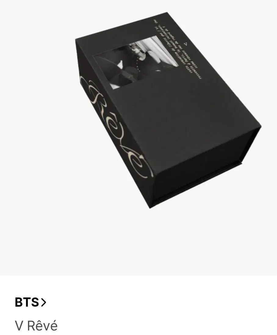 BTS 방탄소년단 태형 V 뷔 V Reve Photobook 포토북